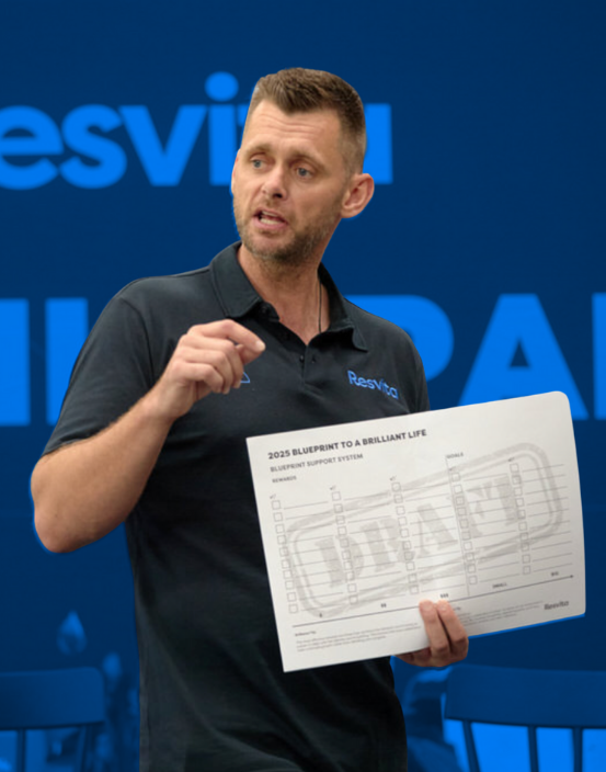 JOSH WALDROM - RESVITA LEAD TRAINER - PRESENTING AT RESVITA LIVE EVENT - BUSINESS EXCELLENCE MASTERCLASS